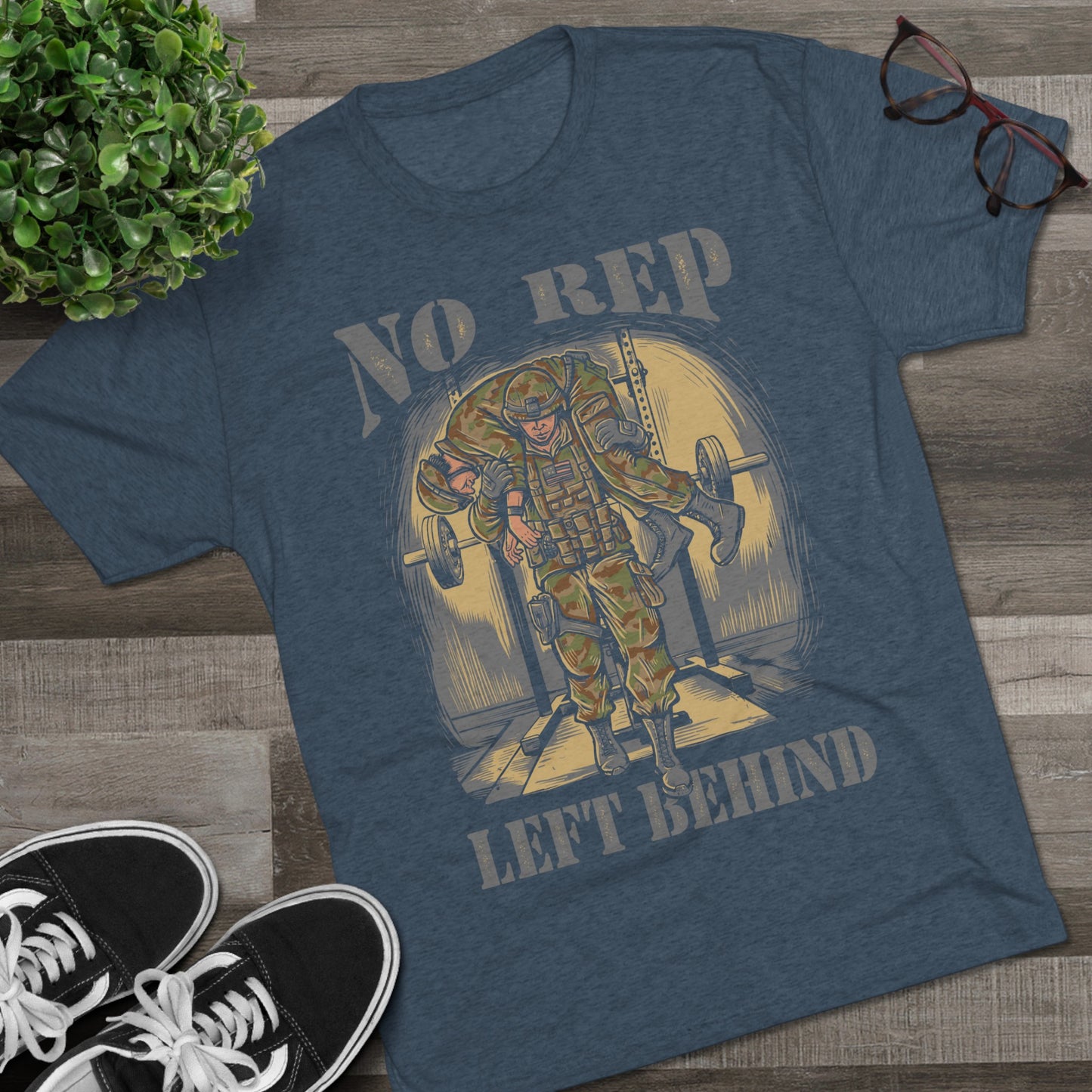 No Rep Left Behind Blended Tee