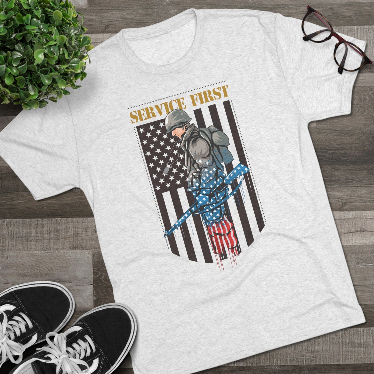 Service First Blended Tee