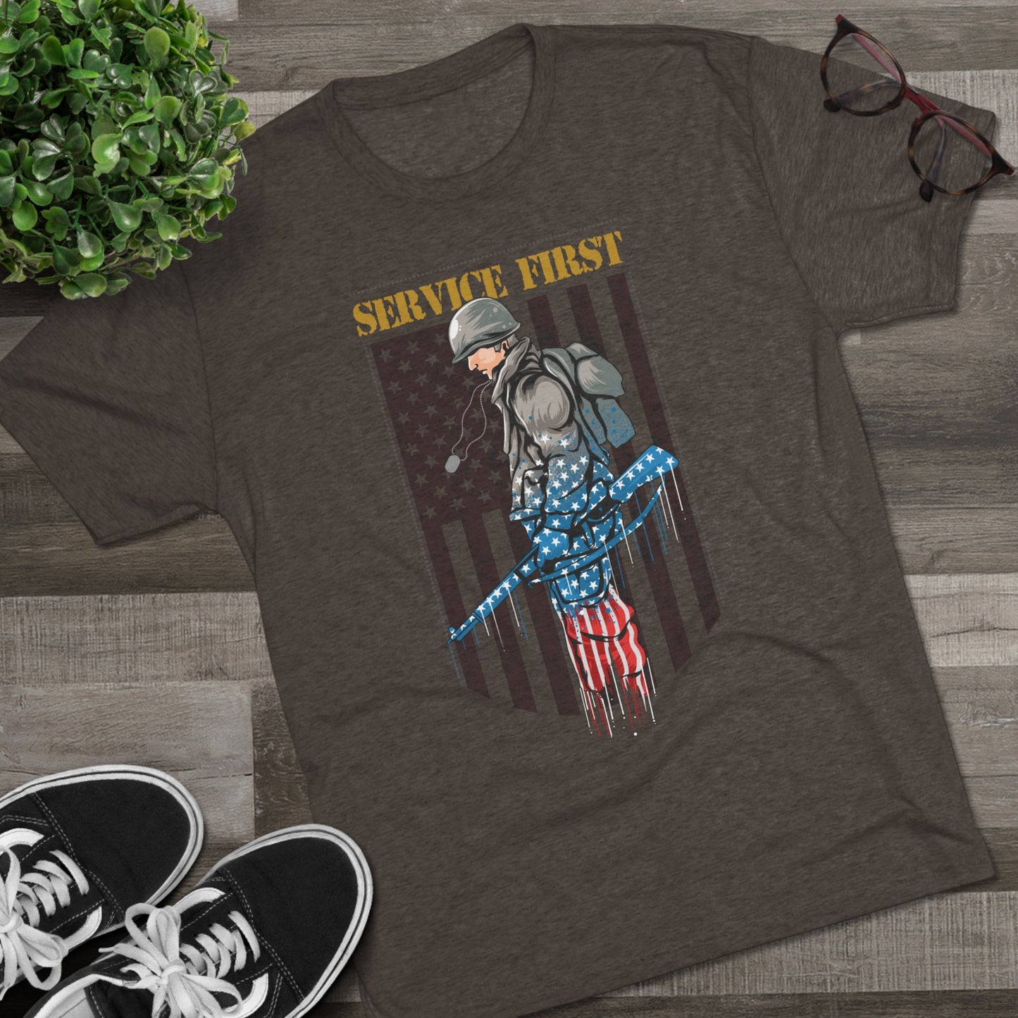 Service First Blended Tee