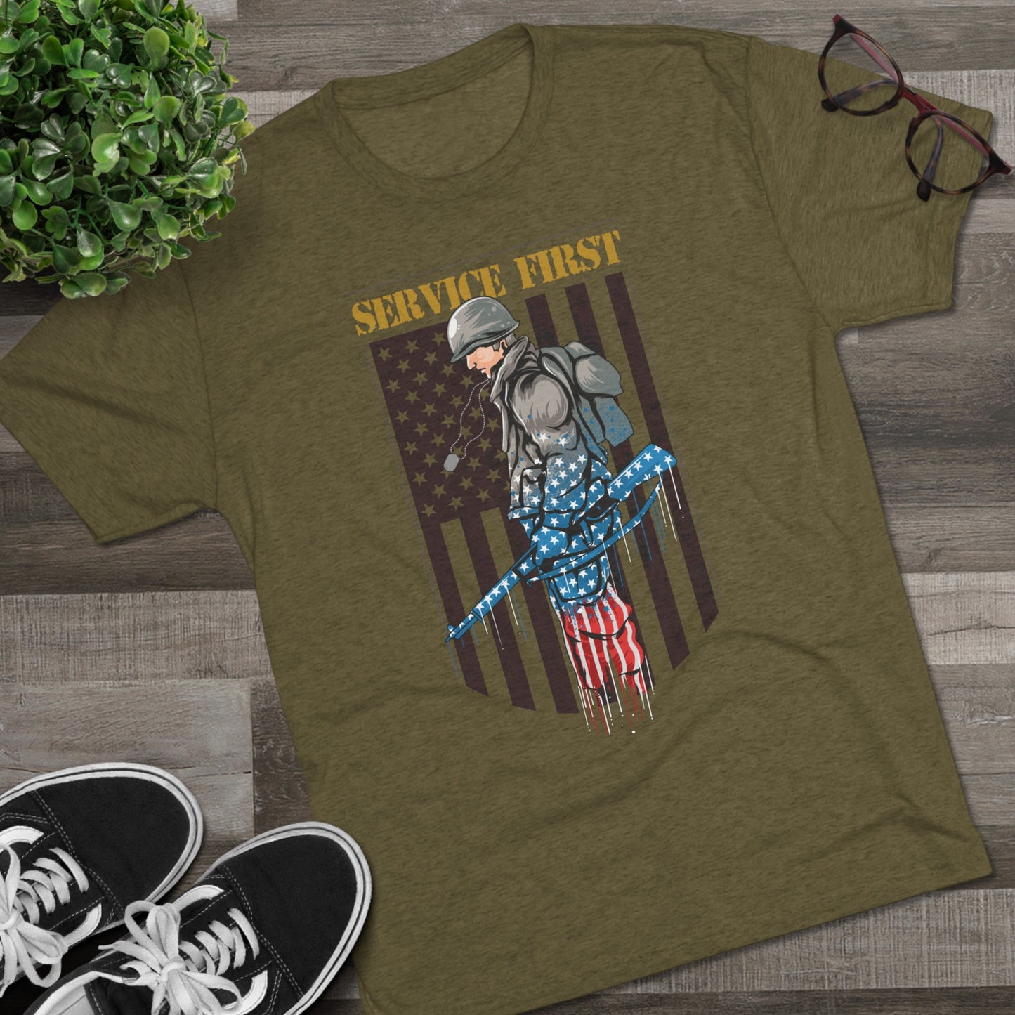 Service First Blended Tee