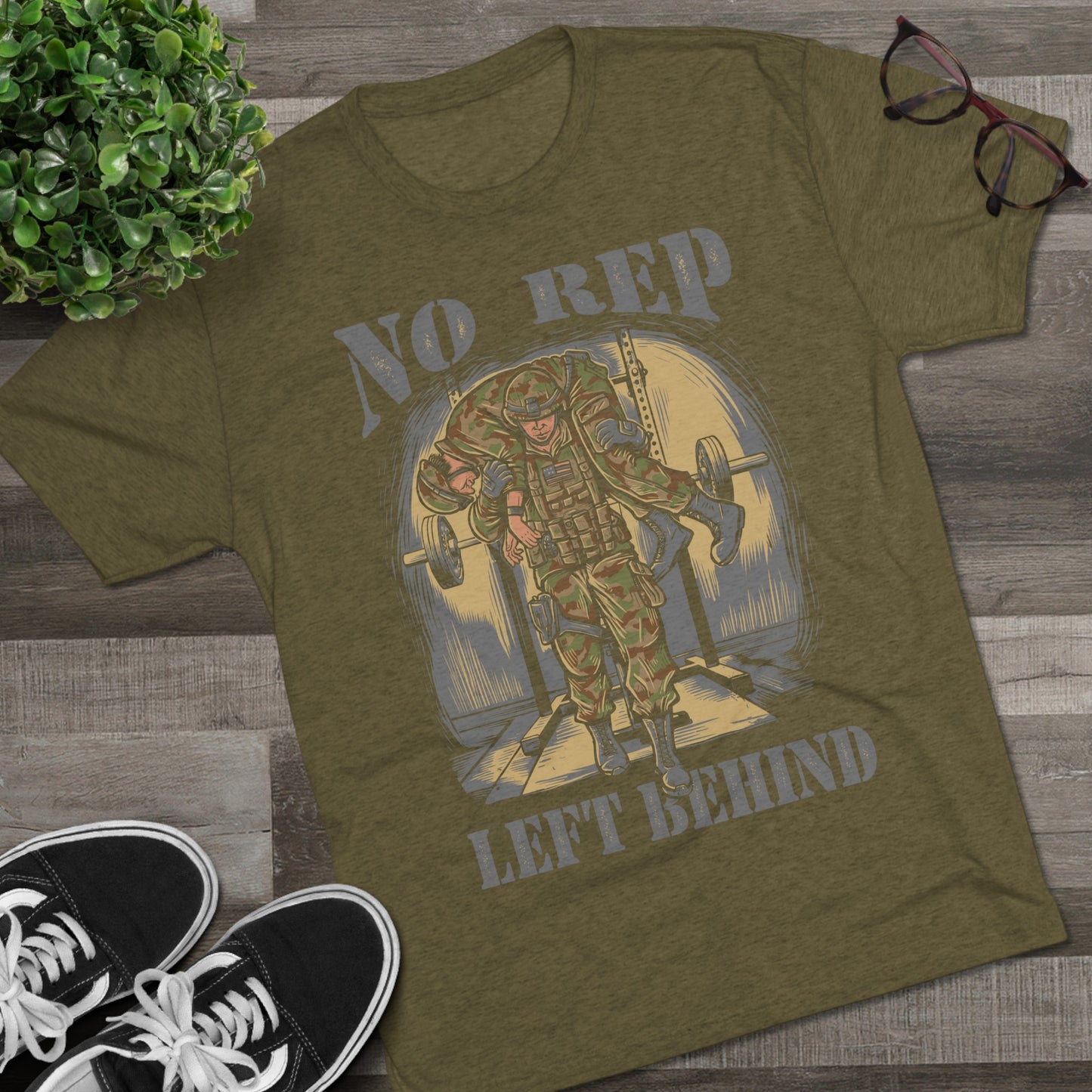 No Rep Left Behind Blended Tee