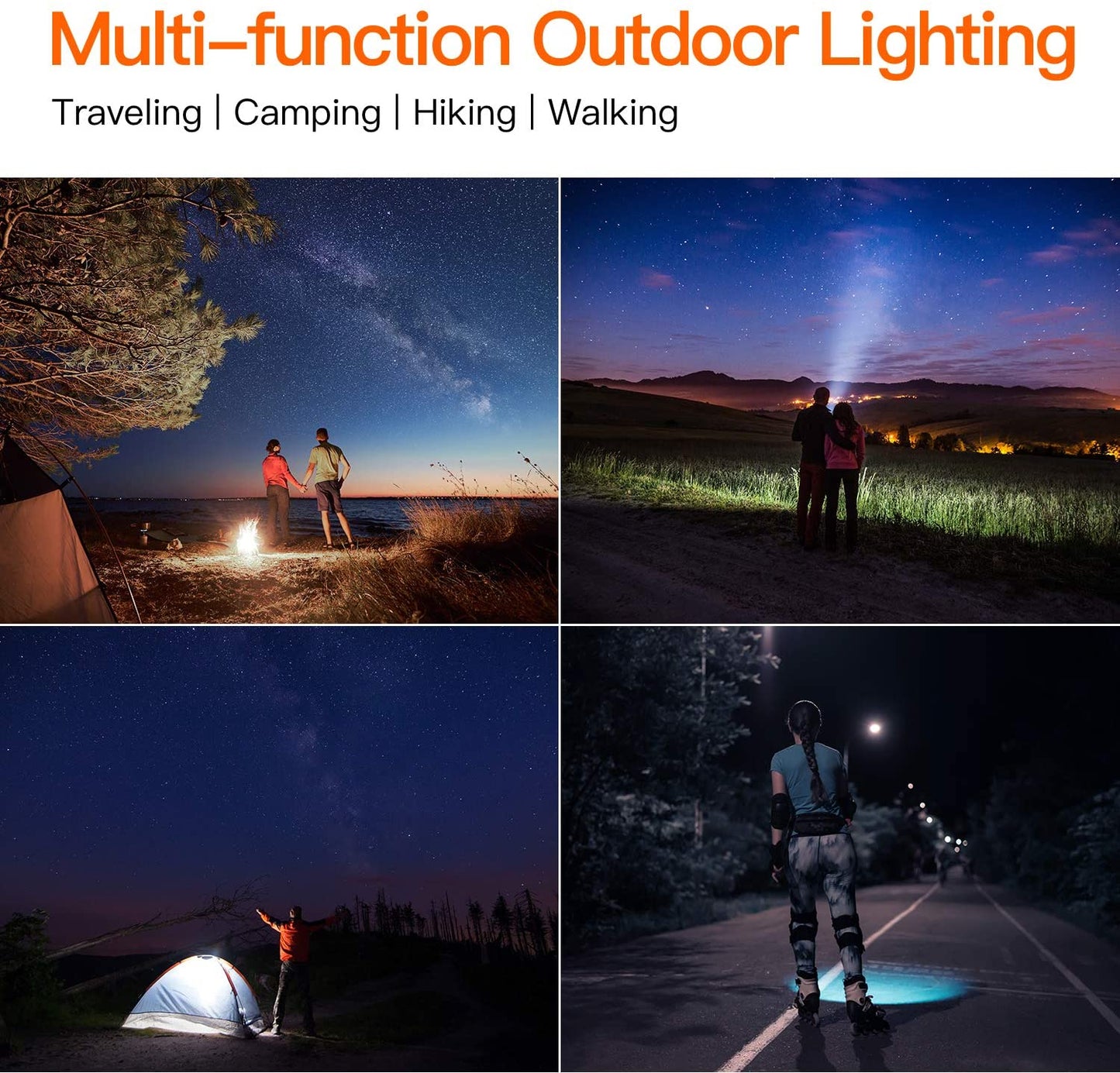 Hand held 6000 lumen Tactical Spot Light