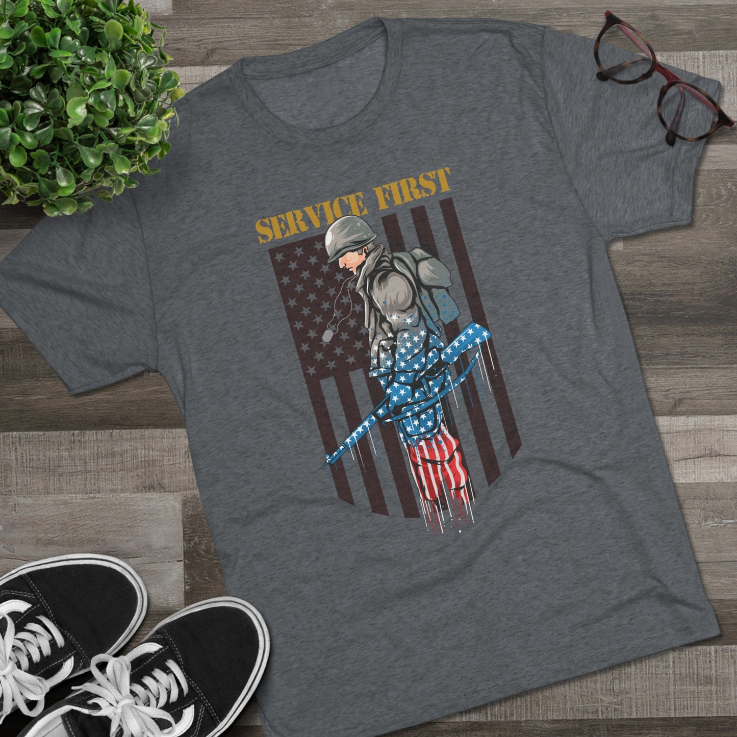 Service First Blended Tee