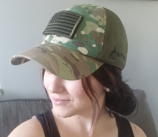 LIMITED EDITION: Tactical Cap with Flag Patch