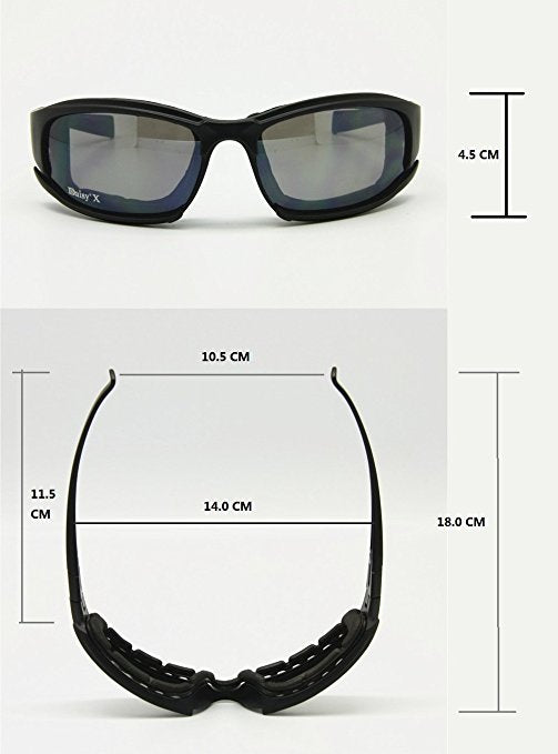 Polarized Tactical X7 Sunglasses (SHATTERPROOF)