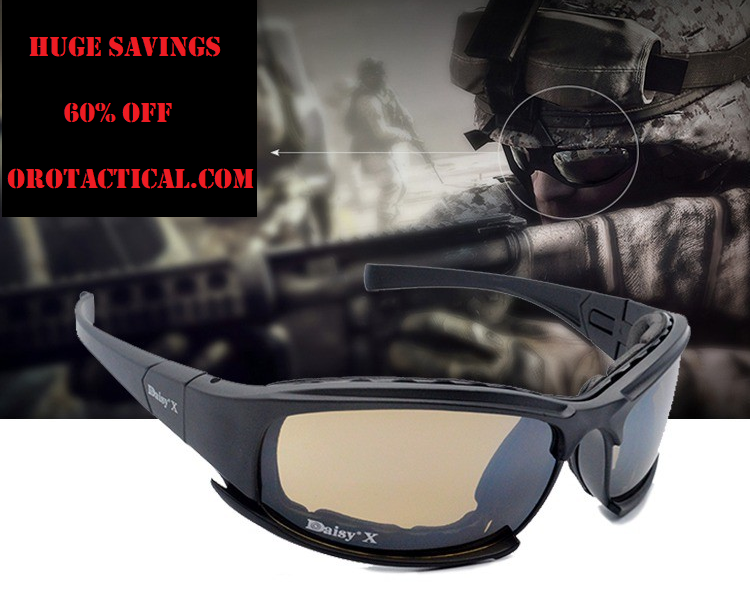Polarized Tactical X7 Sunglasses (SHATTERPROOF)