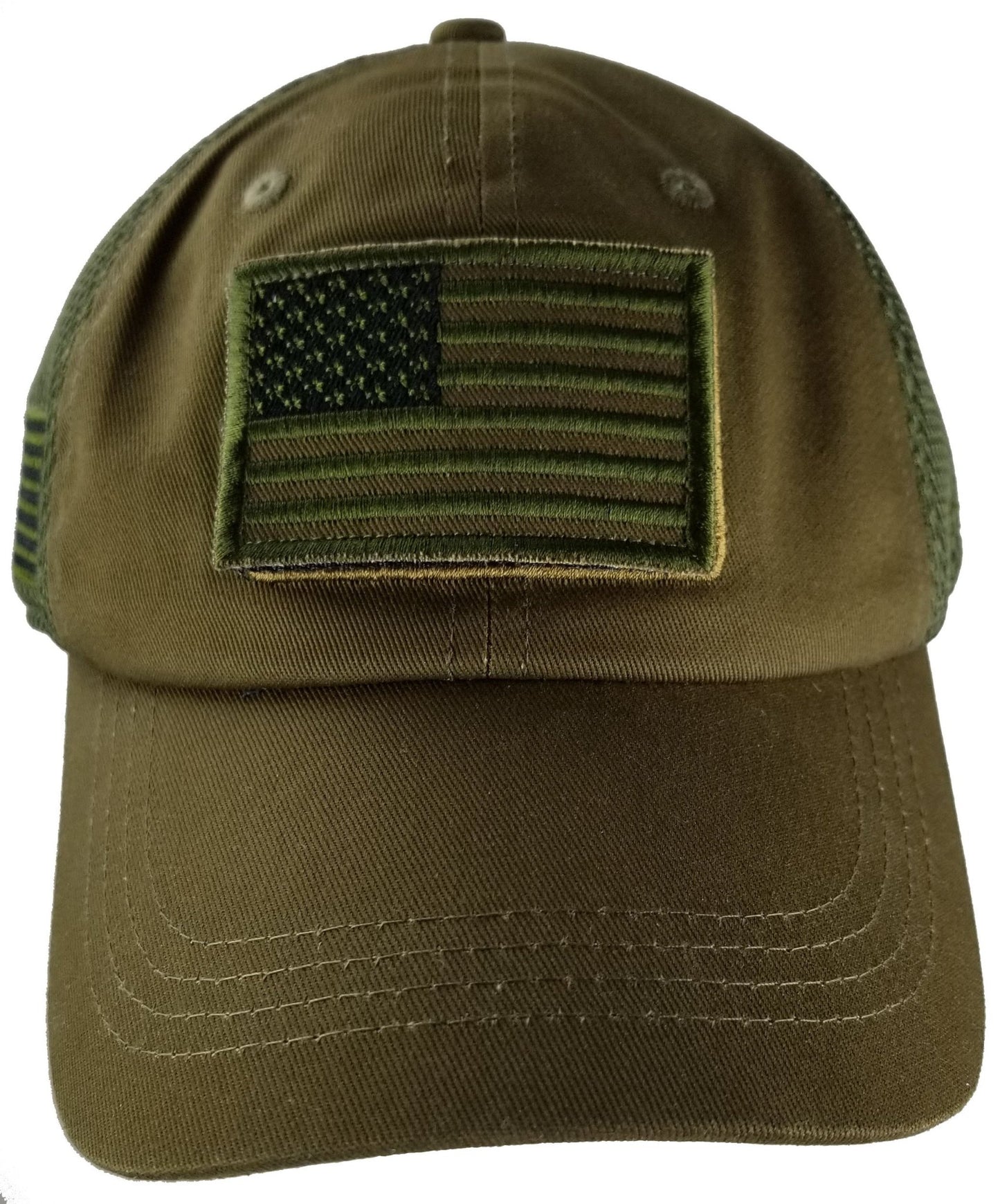 Tactical Cap W/ Velcro and Flag Patch