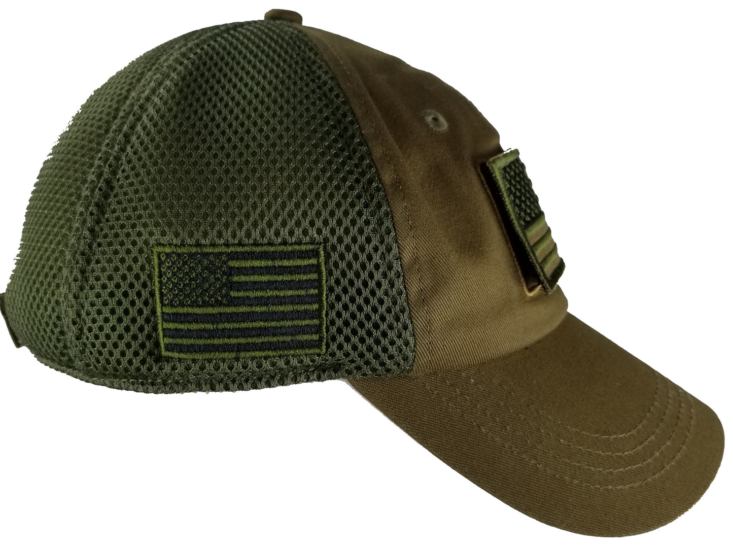 Tactical Cap W/ Velcro and Flag Patch