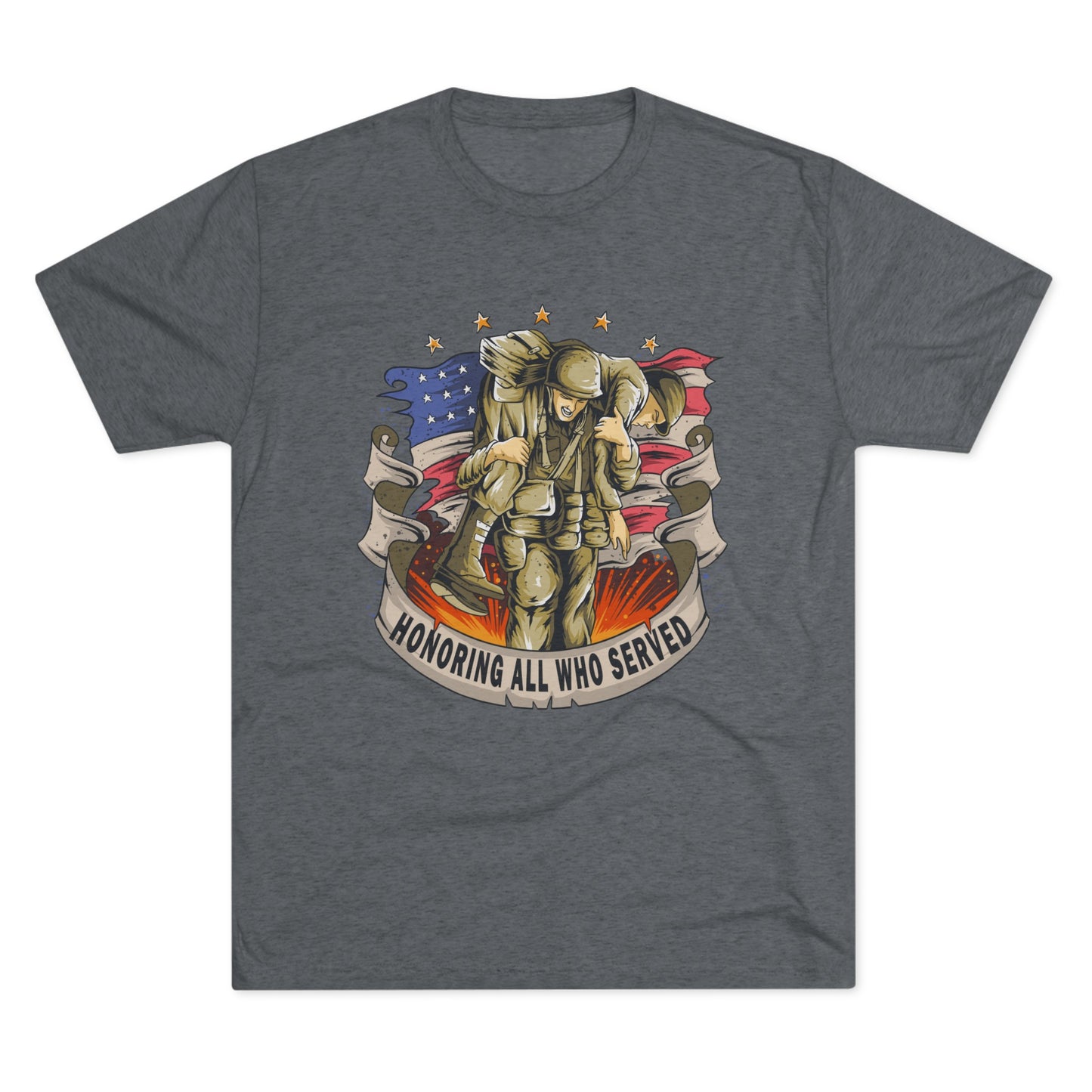 Honoring All Who Served Blended Tee