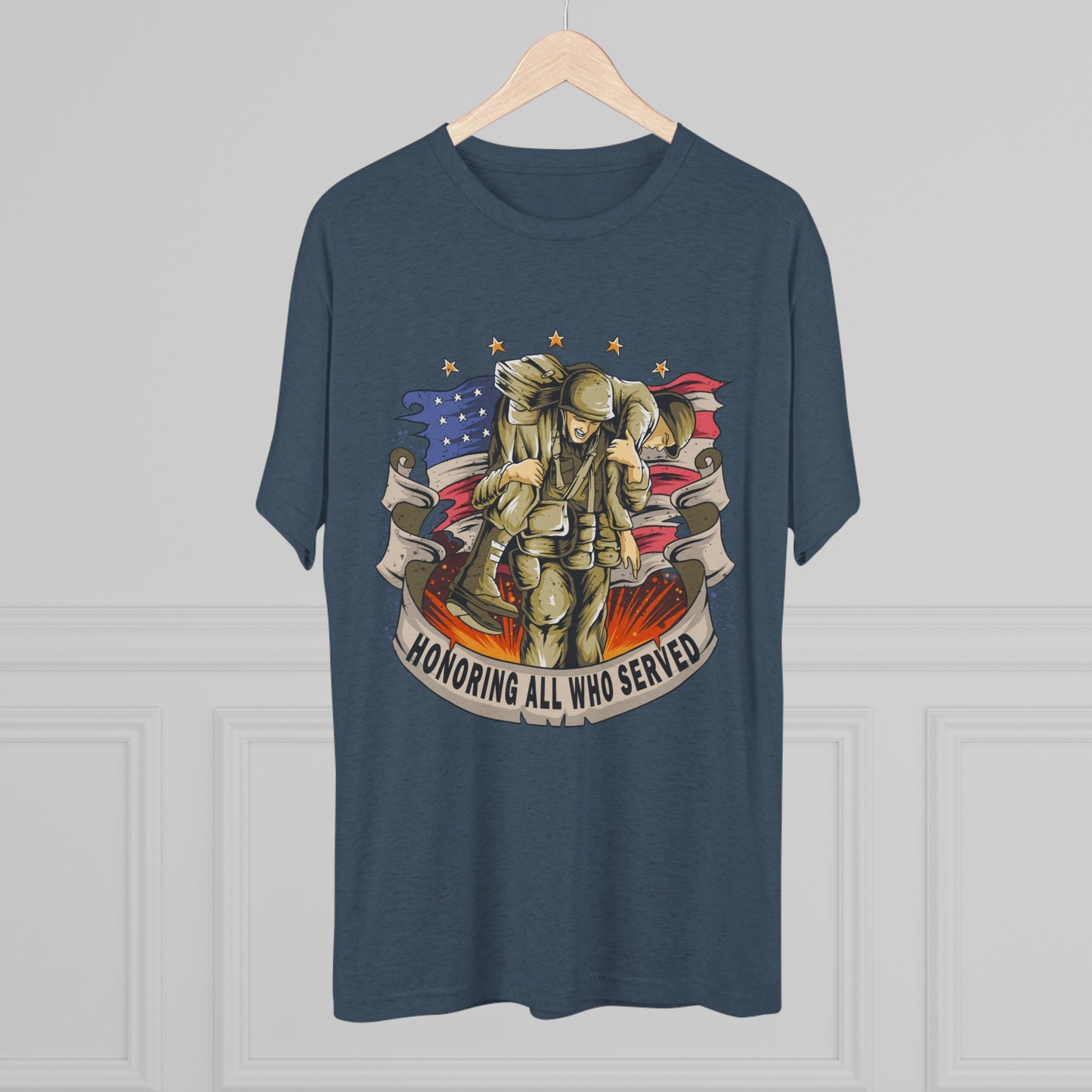 Honoring All Who Served Blended Tee