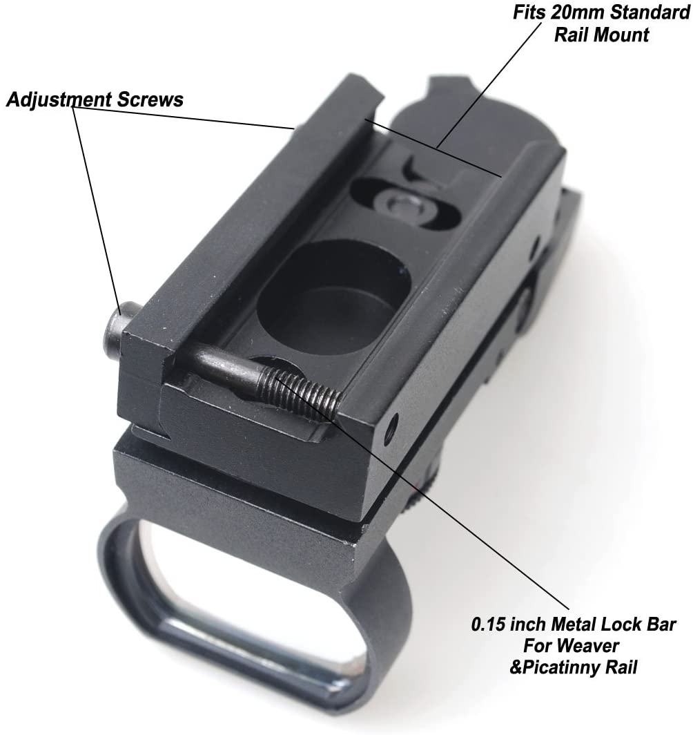 VL Red Green Dot Gun Sight Scope Reflex Sight with 20mm Rail