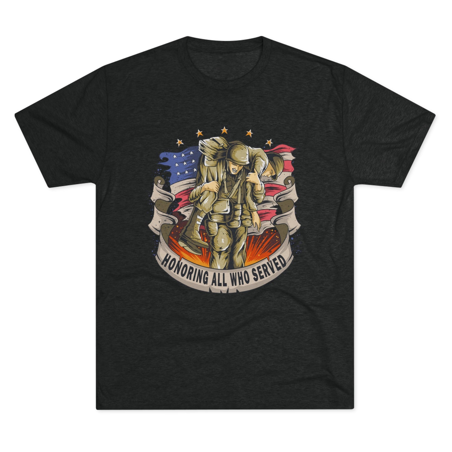 Honoring All Who Served Blended Tee