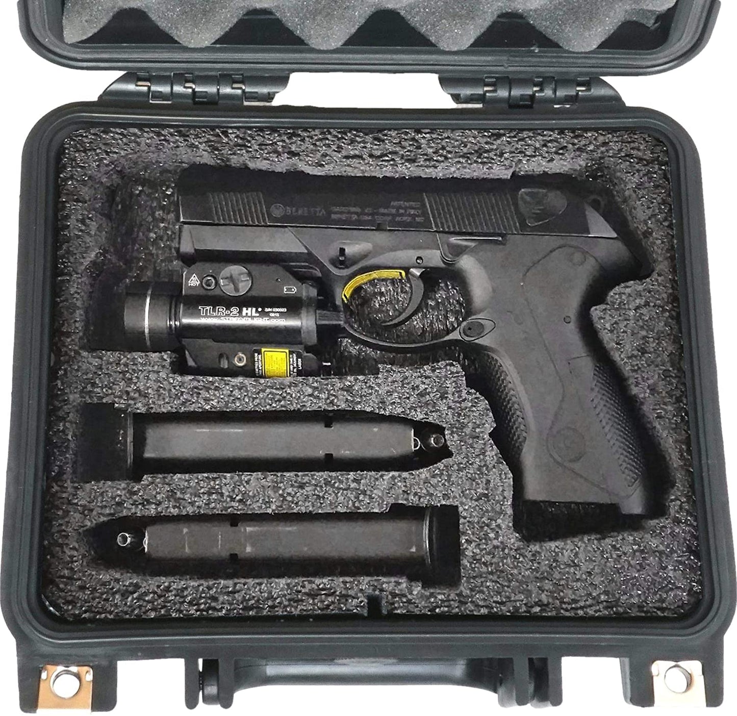 Single Pistol Pre-Cut Waterproof Case