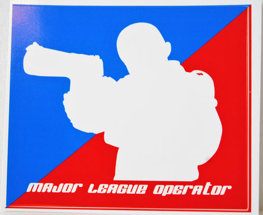 Major League Operator Sticker