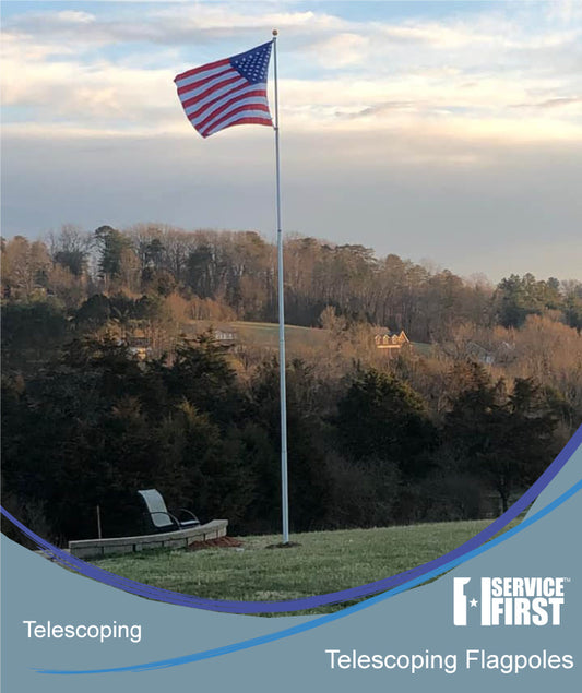 Telescoping Flagpole Kit Service First™