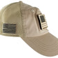 Tactical Cap W/ Velcro and Flag Patch